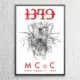 1349 Poster 1349 MCoC Wall Art Poster