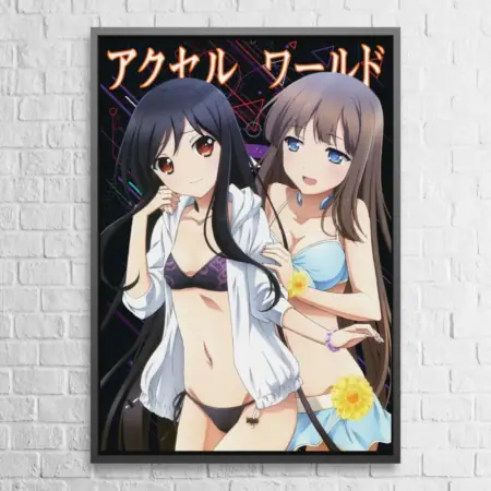 Accel World Kuroyukihime Kurasaki Fuuko Wall Poster