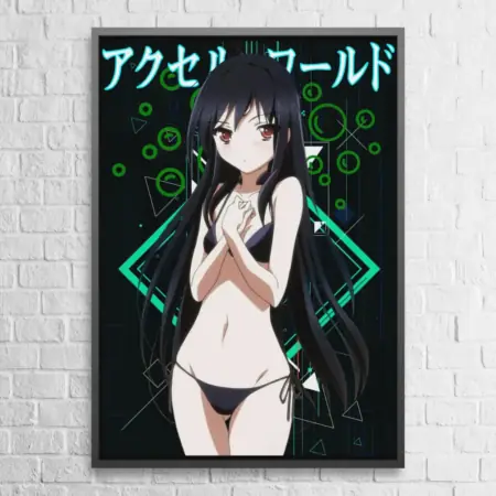 Accel World Kuroyukihime Wall Poster