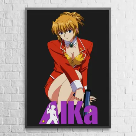 Agent Aika Wall Poster