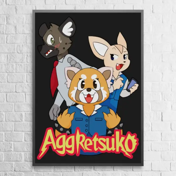 Aggressive Retsuko Aggretsuko Wall Poster