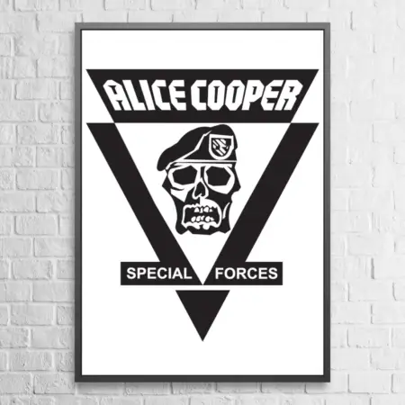 Alice Cooper Poster Alice Cooper Special Force Wall Poster