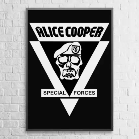 Alice Cooper Poster Alice Cooper Special Force Wall Poster