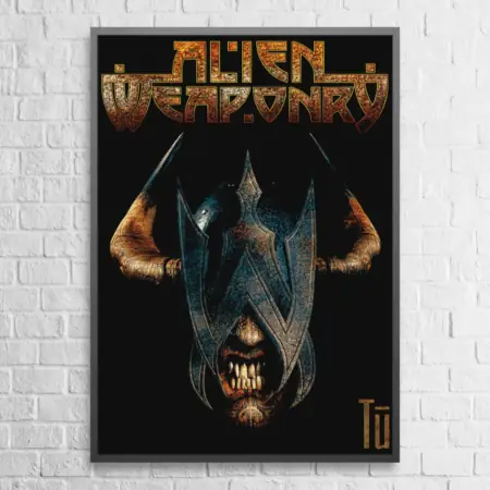 Alien Weaponry Poster Alien Weaponry Tu Wall Poster