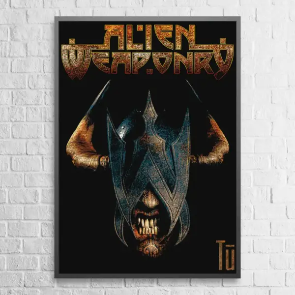 Alien Weaponry Poster Alien Weaponry Tu Wall Poster