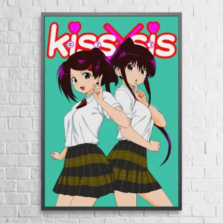 Anime Kiss X Sis Poster Kiss X Sis Twins Wall Poster