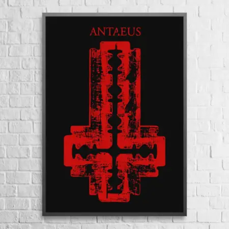 Antaeus Poster Antaeus Cut You Flesh and Worship Satan Wall Poster