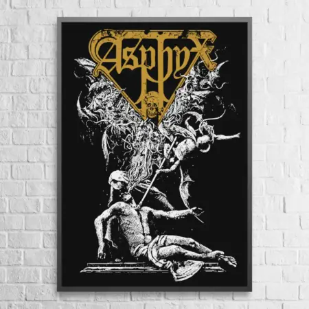Asphyx Poster Asphyx Artwork Wall Poster