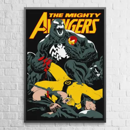 Avengers Poster The Mighty Avengers Wall Poster