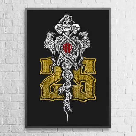 Axel Rudi Pell Poster 25 years of ARP Wall Poster