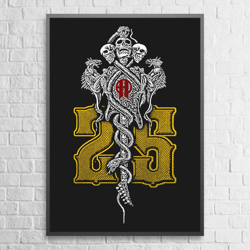 Axel Rudi Pell Poster 25 years of ARP Wall Poster