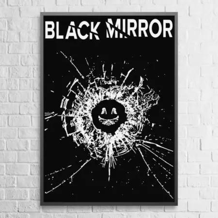 Black Mirror Poster Black Mirror Artwork Wall Poster