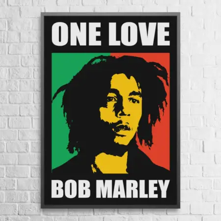 Bob Marley Poster Bob Marley One Love Wall Poster