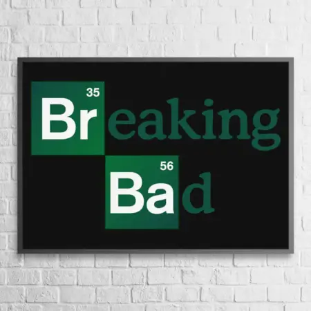 Breaking Bad Poster Breaking Bad Logo Wall Poster