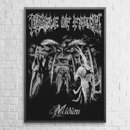 Cradle Of Filth Poster Cradle Of Filth Midian Wall Poster