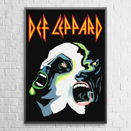 Def Leppard Poster Hysteria Wall Poster