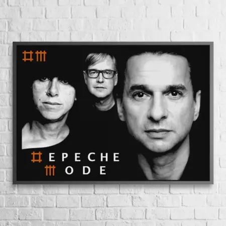 Depeche Mode Poster Depeche Mode Members Wall Poster
