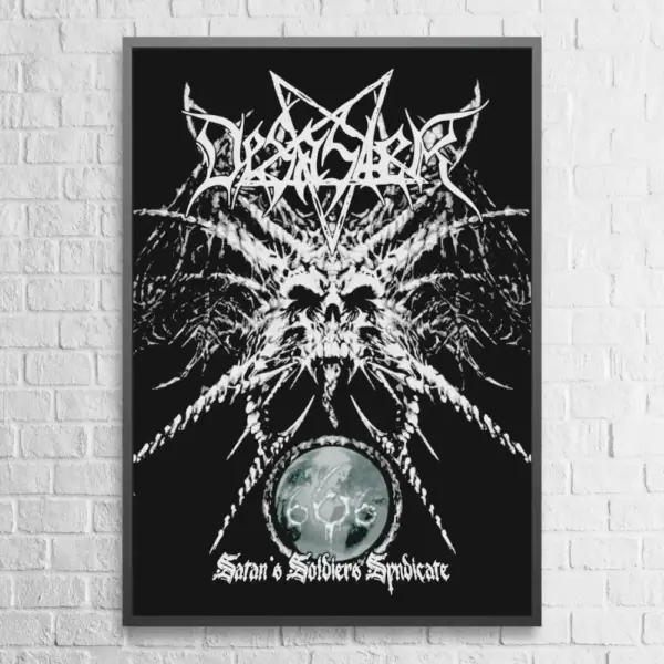 Desaster Poster Desaster 666 Satans Soldiers Syndicate Wall Poster