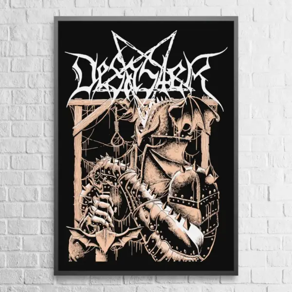 Desaster Poster Desaster Artwork Wall Poster