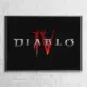 Diablo IV Poster Diablo 4 Logo Wall Poster