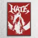 Hate Poster Hate Solarflesh Artwork Wall Poster