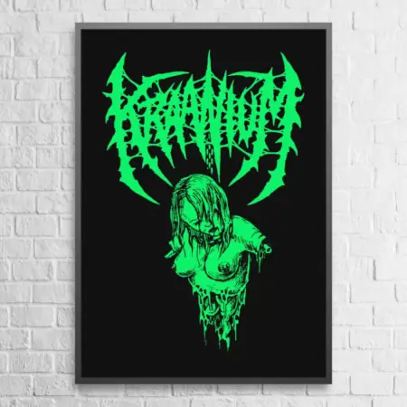 Kraanium Poster Kraanium Artwork Wall Poster