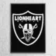 Lionheart Nation Poster Lionheart Nation Artwork Wall Poster