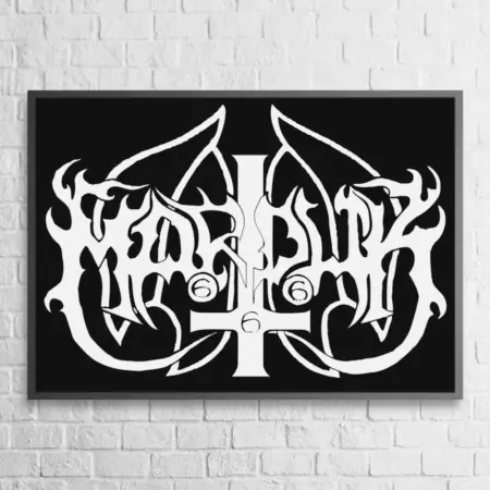 Marduk Poster Marduk Logo Wall Poster