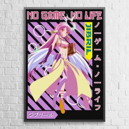No Game No Life Jibril Wall Poster