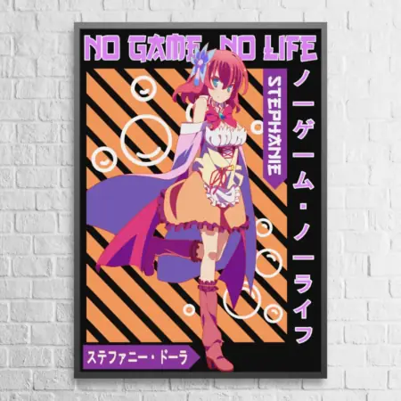 No Game No Life Stephanie Dola Wall Poster