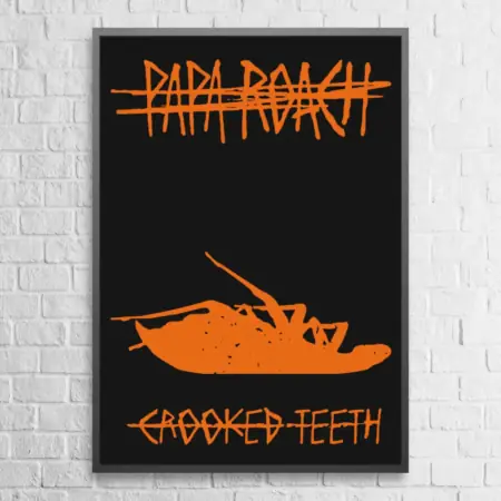 Papa Roach Poster Papa Roach Crooked Teeth Wall Poster