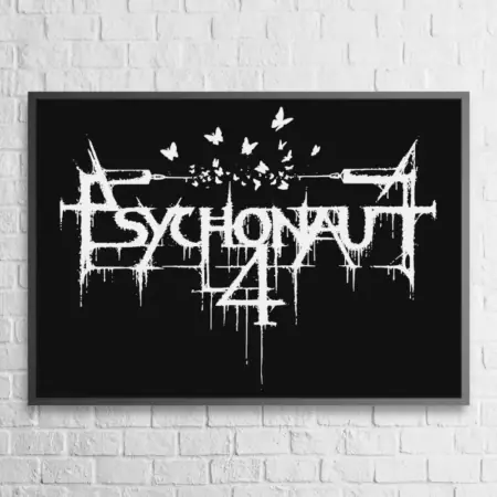 Psychonaut 4 Poster Psychonaut 4 Logo Wall Poster