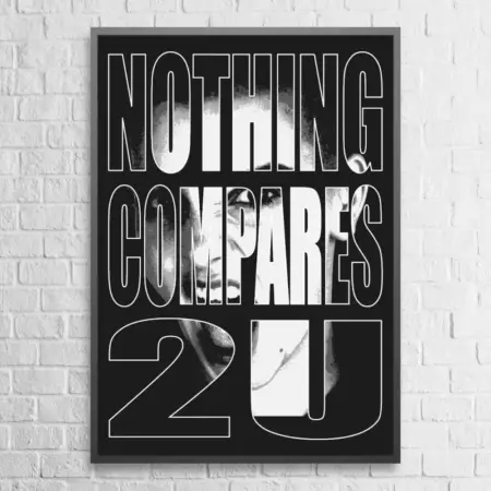 Sinead OConnor Nothing Compares 2 U Wall Art Poster