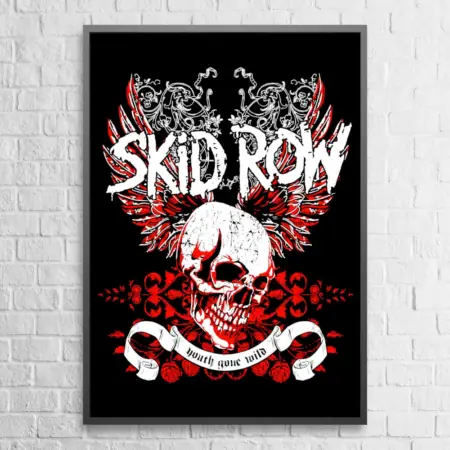 Skid Row Poster Skid Row Youth Gone Wild Wall Poster