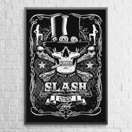 Slash Poster Slash Artwork Wall Poster