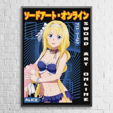 Sword Art Online Alice Zuberg Wall Poster