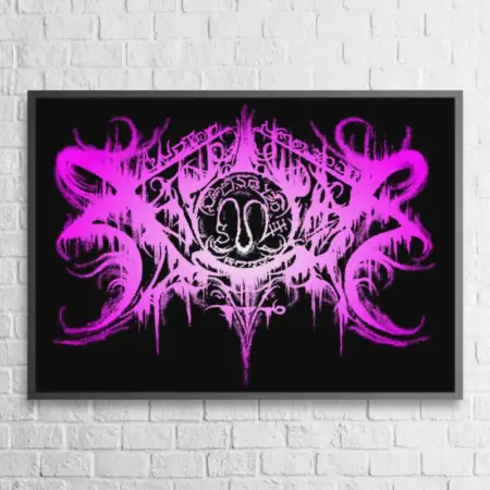 Xasthur Poster Xasthur Logo Wall Poster