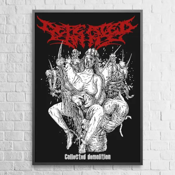 Defeated Sanity Collected Demolition Wall Poster