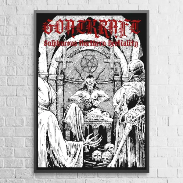 Goatkraft Sulphurous Northern Bestiality Wall Poster
