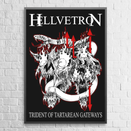 Hellvetron Trident of Tartarean Gateways Wall Poster