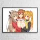 Amagi Brilliant Park, Kawakami Mai, Nibutani Shinka, Sento Isuzu Wall Poster
