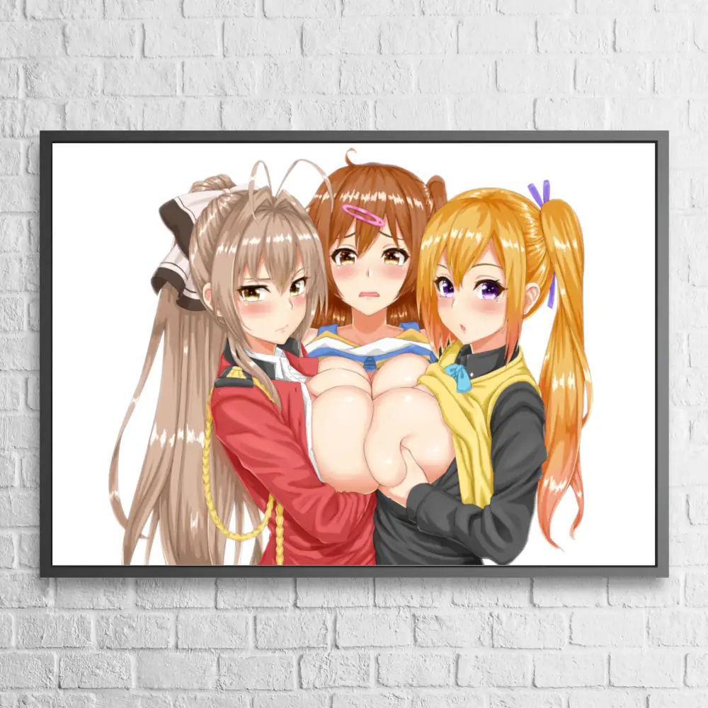 Amagi Brilliant Park, Kawakami Mai, Nibutani Shinka, Sento Isuzu Wall Poster