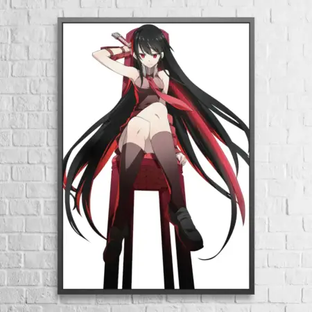 Kill the Authority Akame Girl Wall Poster