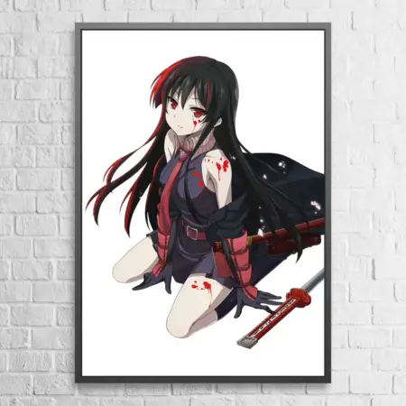 Kill the Authority Akame Girl Wall Poster