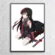 Kill the Authority Akame Girl Wall Poster