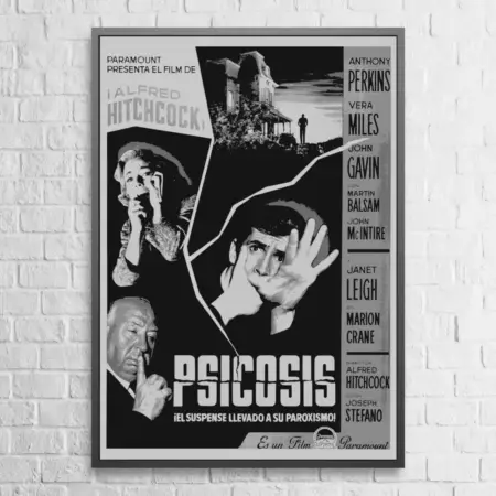 Psicosis Movie Poster