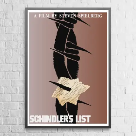 Schindlers List Movie Poster