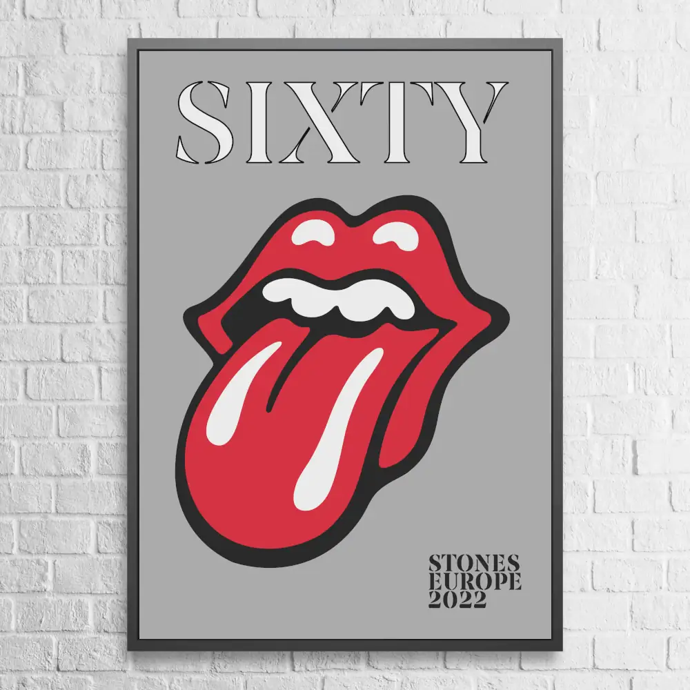 Sixty Stones Poster, Sixty Stones Europe Wall Poster