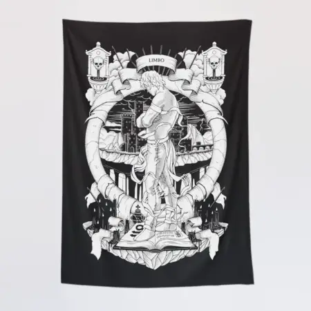 7 Sins Wall Tapestry, 7 Sins Limbo Tapestry Wall Poster