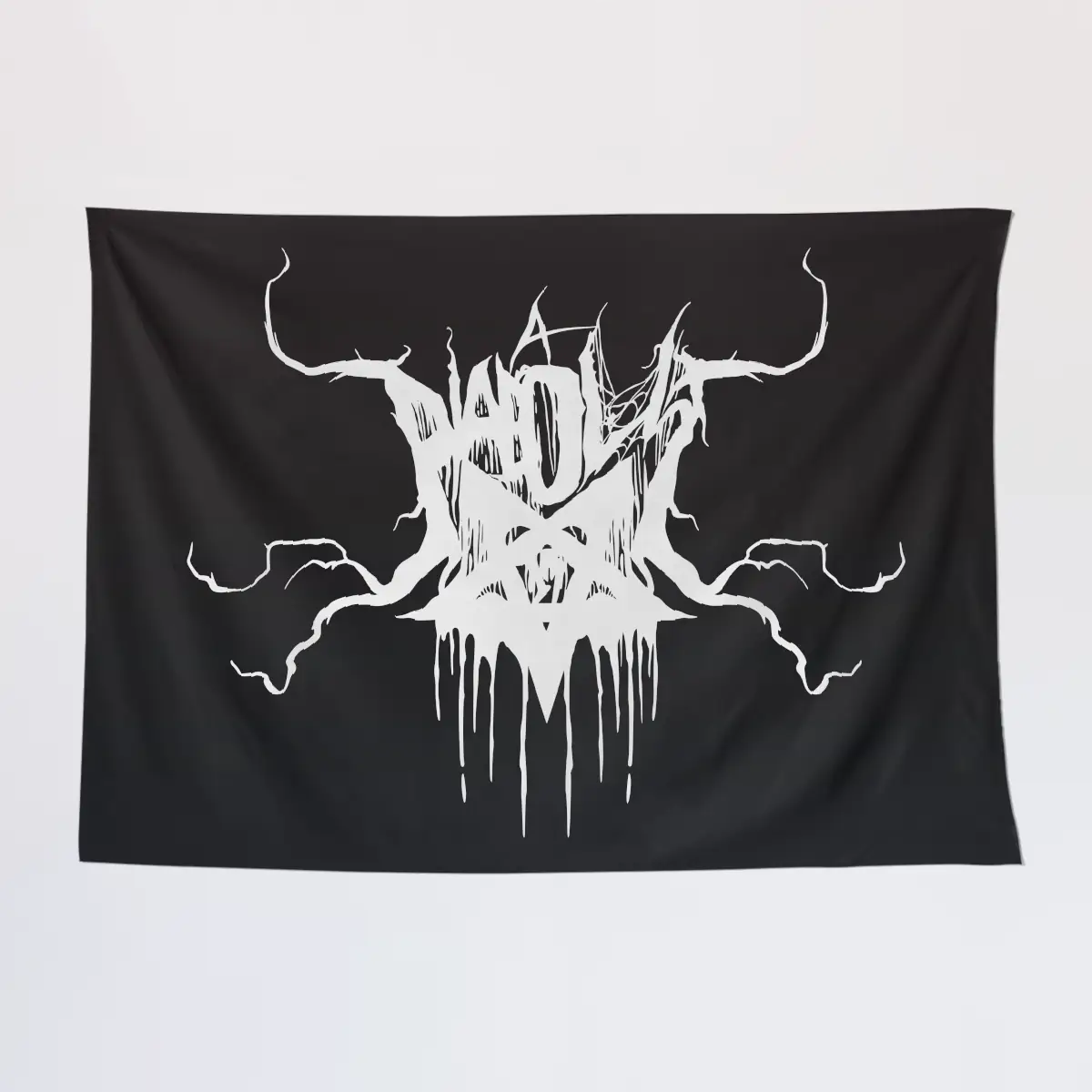 A Diaboli Wall Tapestry, A Diaboli Logo Tapestry Wall Poster
